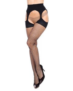 Glamory Mesh Ouvert Netzstrumpfhose